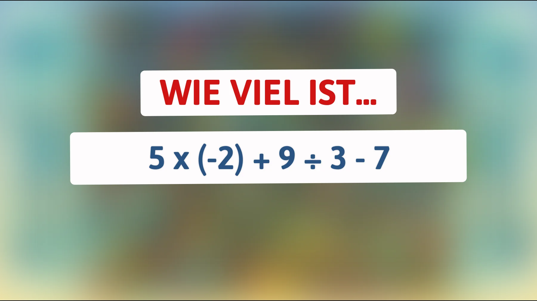 Nur die Schlausten unter uns können dieses Mathe-Rätsel lösen: Kannst du es knacken?"